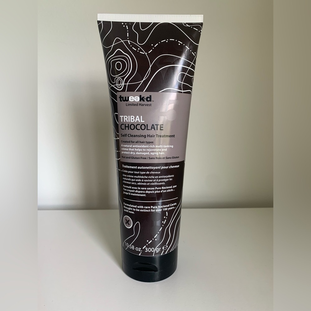 tweakd limited harvest tribal chocolate self cleansing hair treatment
